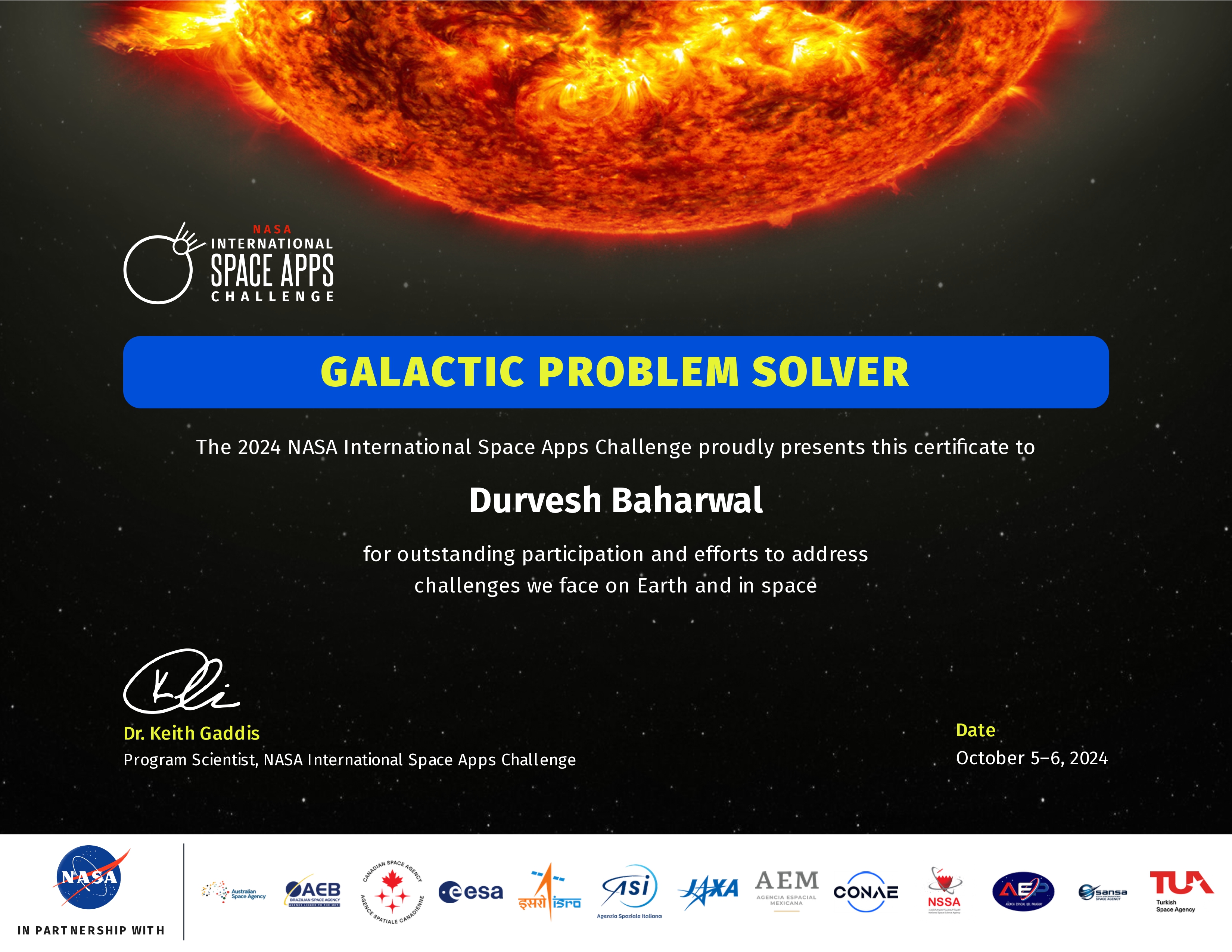 Nasa Spaceapps Challenge 2024